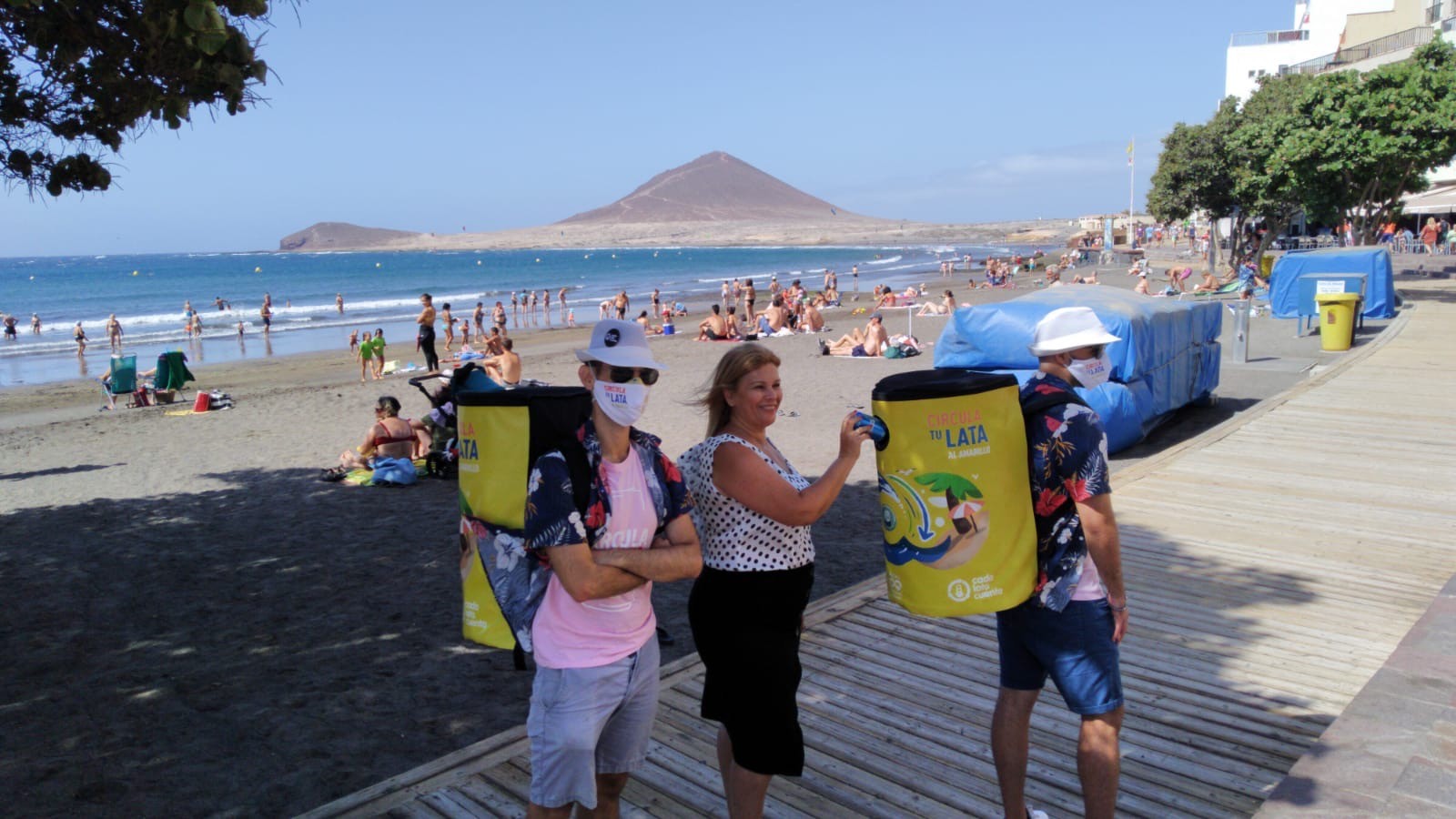 Lee más sobre el artículo ‘Cada Lata Cuenta’ recorrerá la playa de El Médano